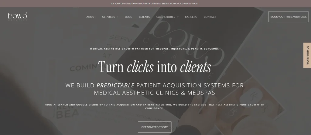 Bowo Creative - med spa marketing companies in Toronto.