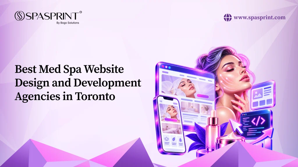 Best med spa website design agencies in Toronto.