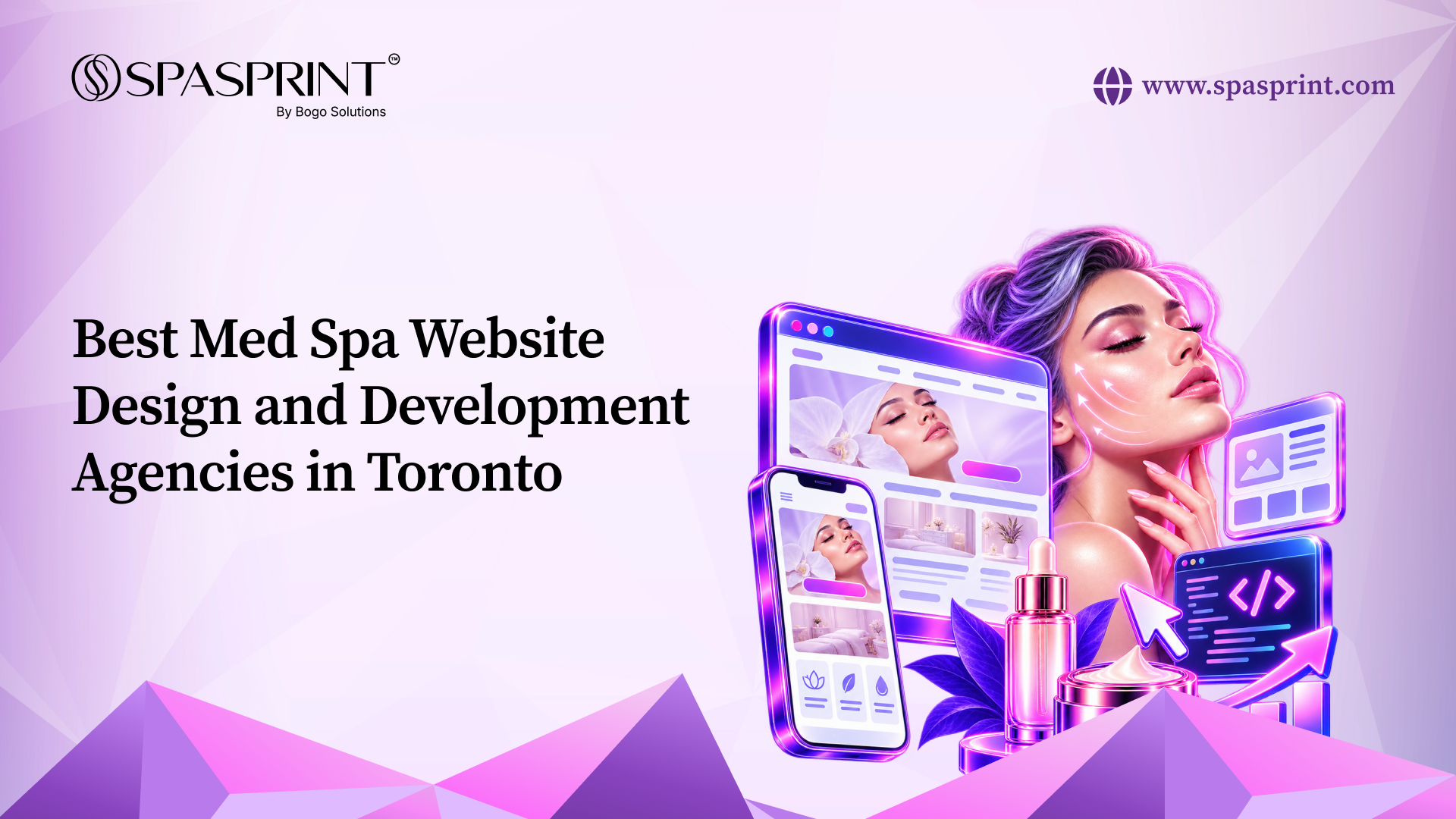 Best med spa website design agencies in Toronto.