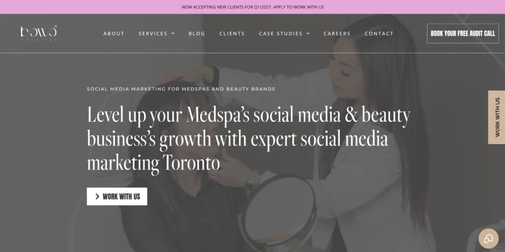 BOWO Creative social media marketing for medical spas.