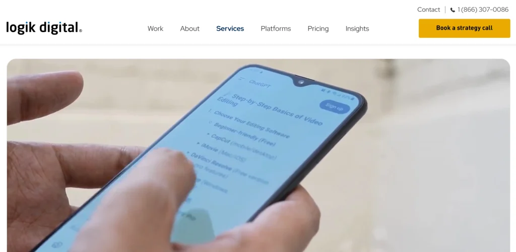 Logik Digital - AI SEO services for med spas in Toronto.