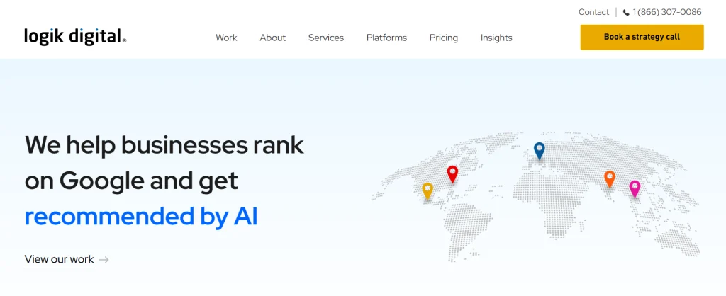 Logik Digital - GEO agency for med spas in Toronto.